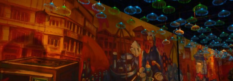 Ho Chi Minh City Ben Nghe Street Food Night Market and 10,000 Buddhas Temple