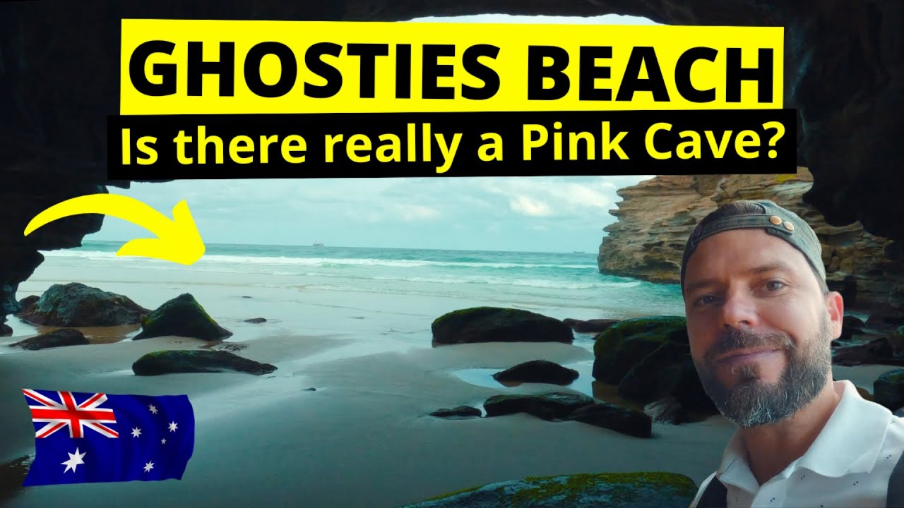 Are there really PINK CAVES at GHOSTIES BEACH? 🇦🇺 Central Coast Beach NSW Australia