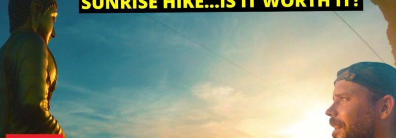 Tiger Cave Temple🙏Krabi Thailand 🇹🇭 Wat Tham Suea at  Sunrise