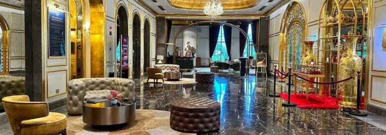 I Slept in a 24K GOLD Hotel