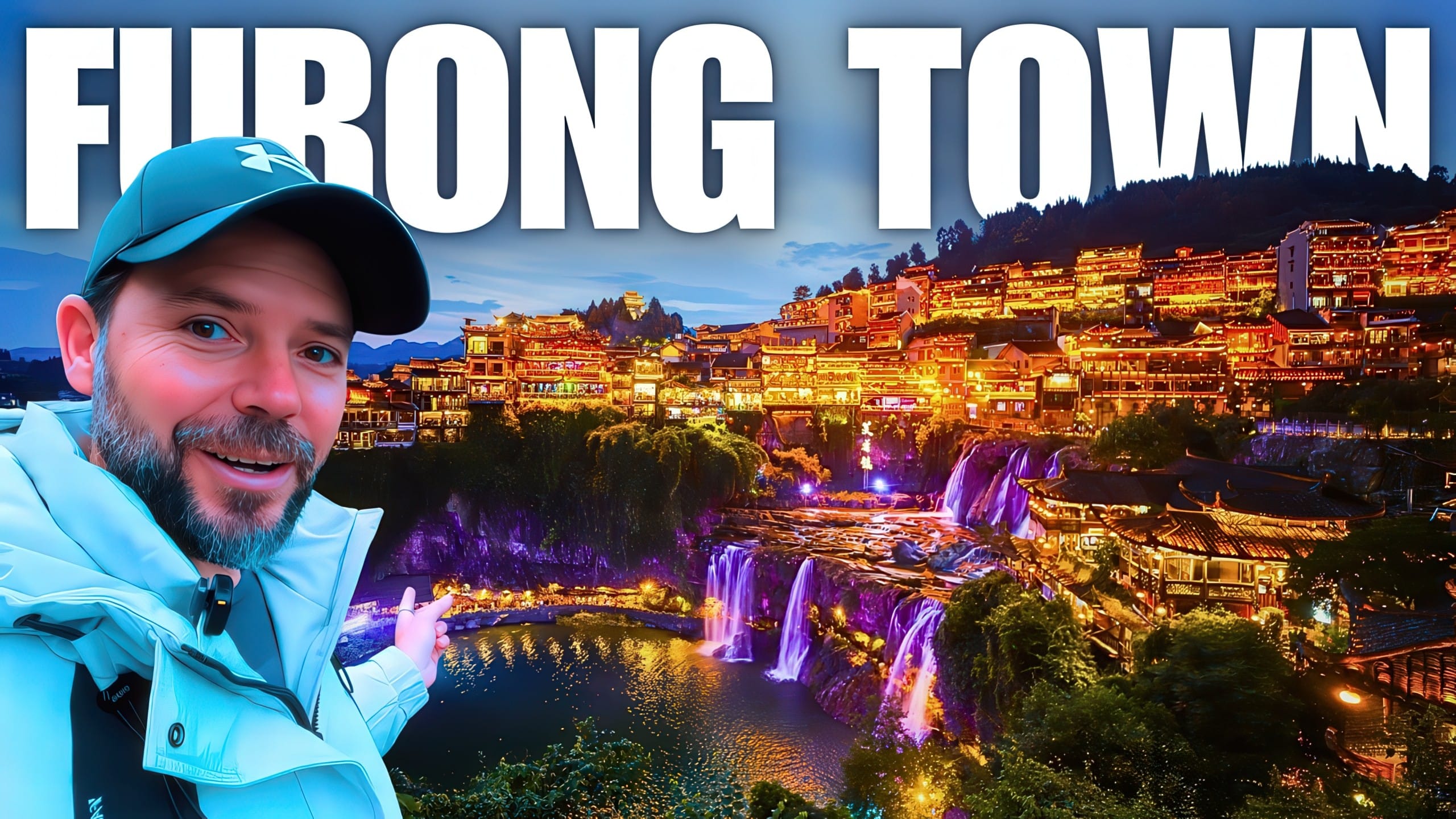 China Built an ENTIRE Ancient Town ON a Waterfall 2,000 Years Ago 🇨🇳 (Furong Town)