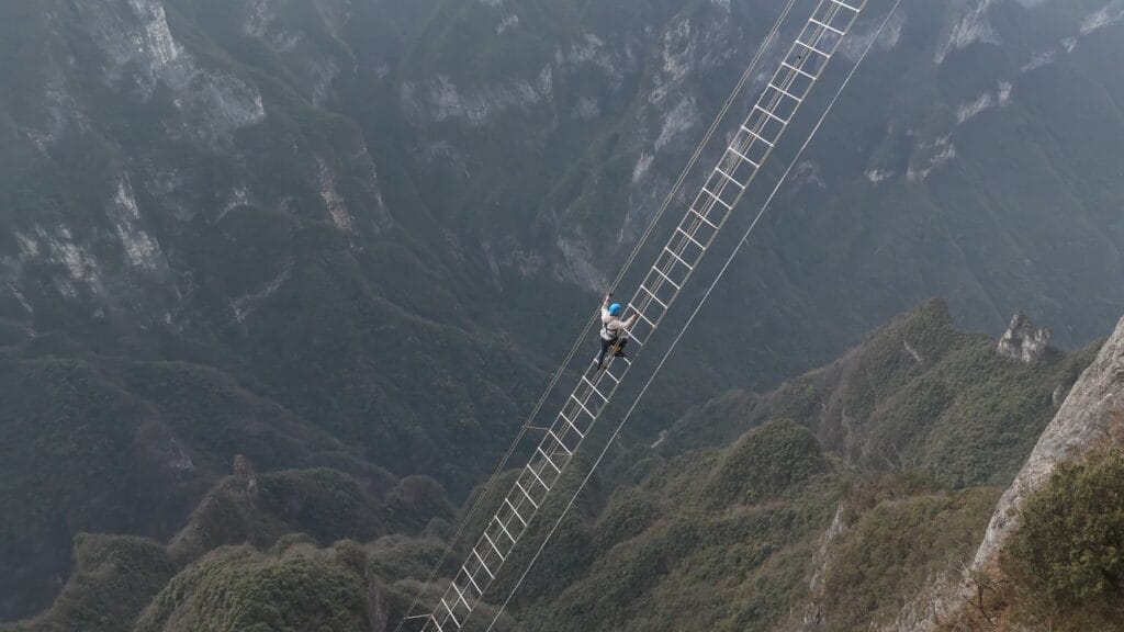 Sky Ladder China, China Sky Ladder, Worlds Scariest Ladder, Worlds Most Dangerous Ladder, China, China Vlog, China Travel, Travel China, China Travel Vlo