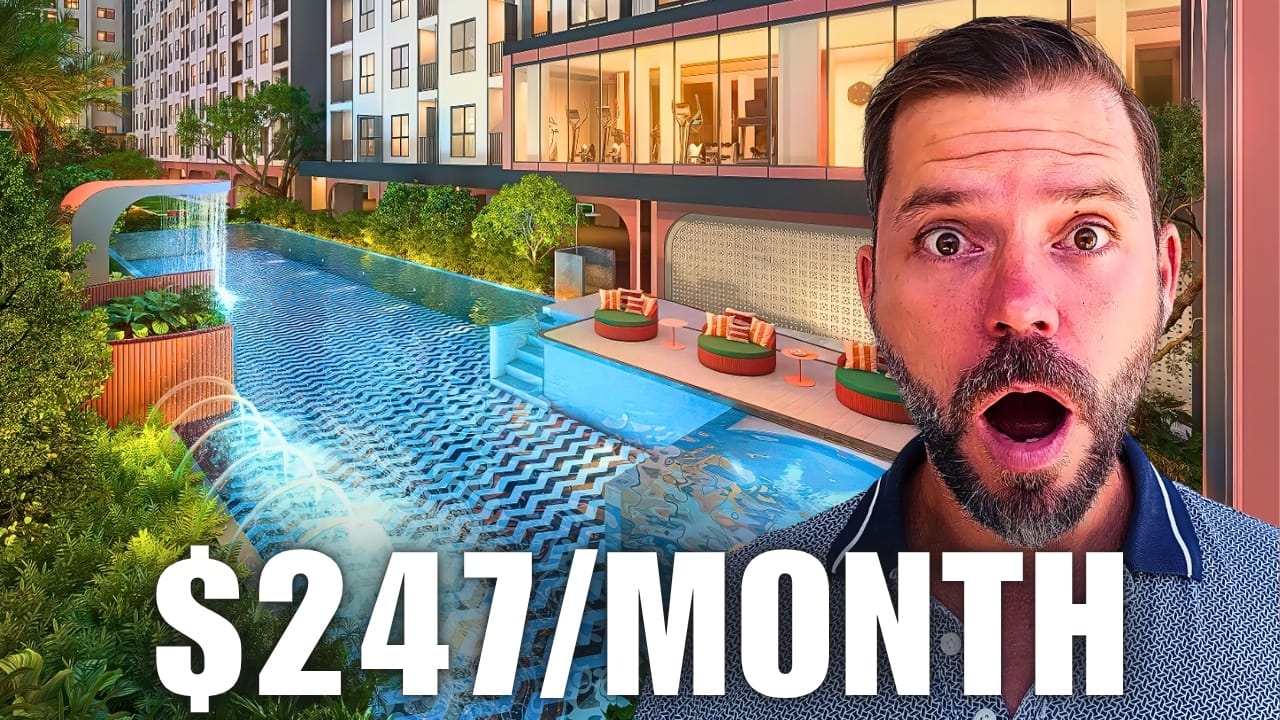 BANGKOK Condo Tour 🇹🇭 $247/Month with PROOF!